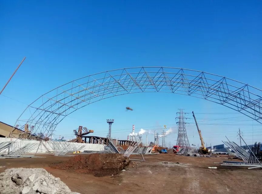 無錫葫蘆島熱電廠網(wǎng)架